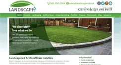 Desktop Screenshot of landscapia.co.uk